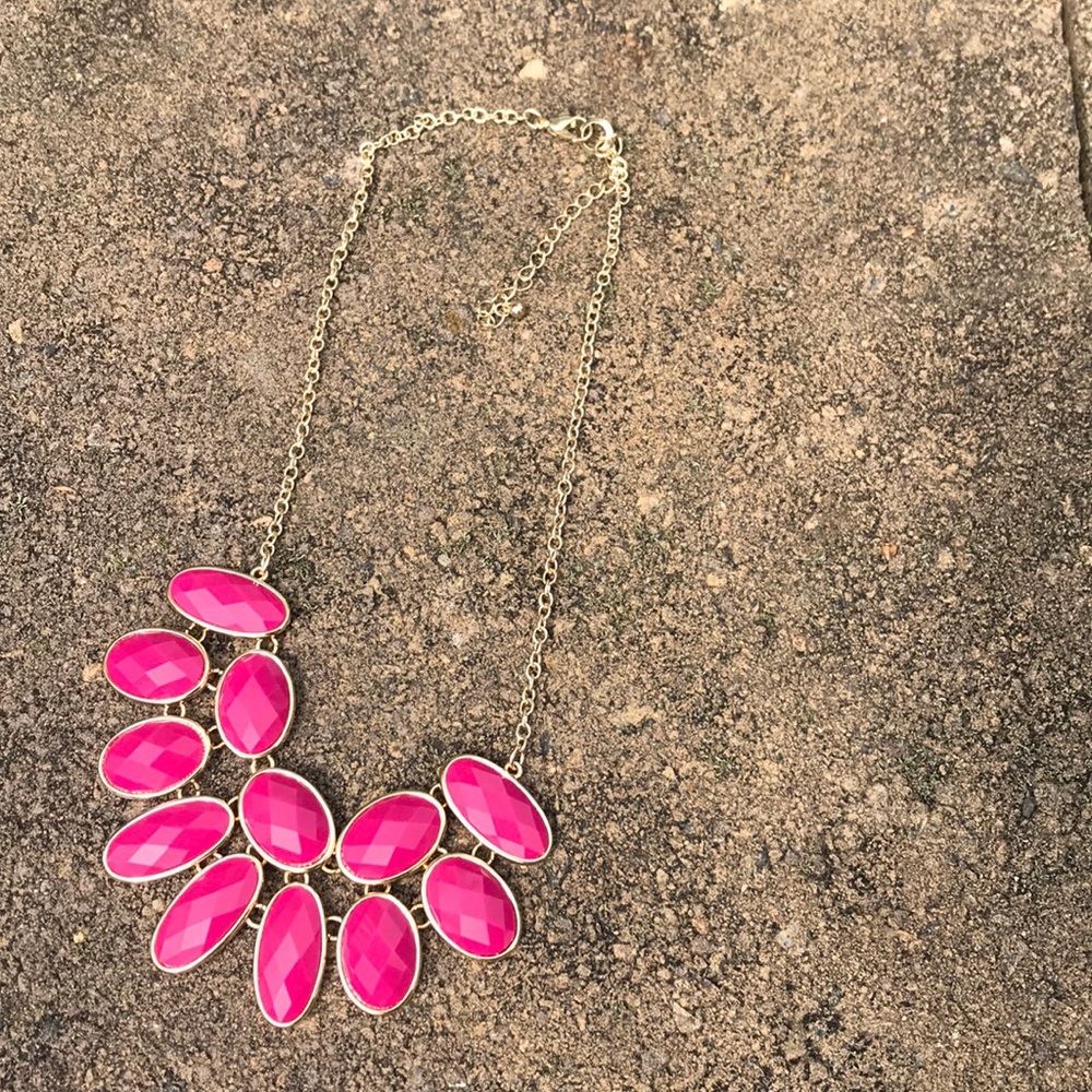Pink Statement Necklace